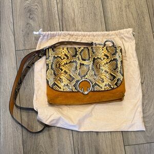 Rebecca Minkoff Snake Print Crossbody Bag